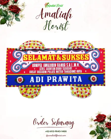 Papan Bunga Ucapan Selamat Mayangkawis